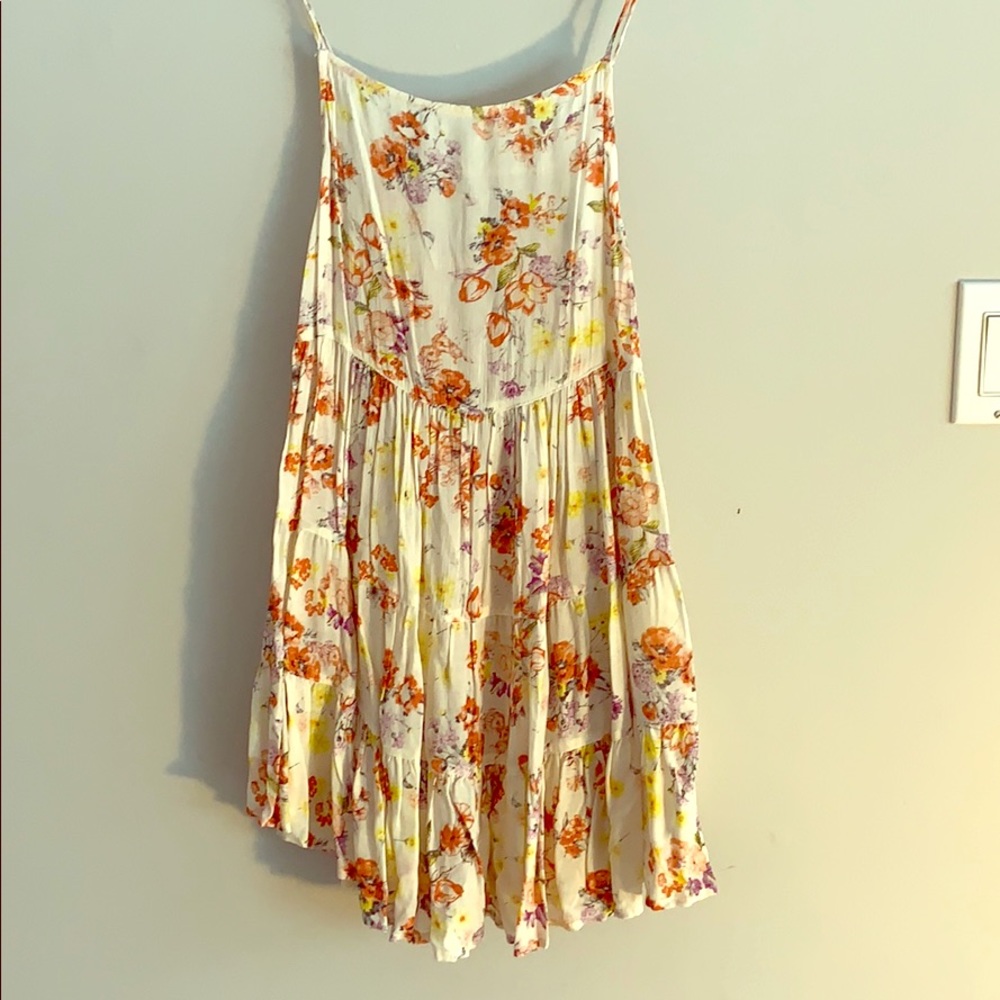 Strappy floral dress NWT